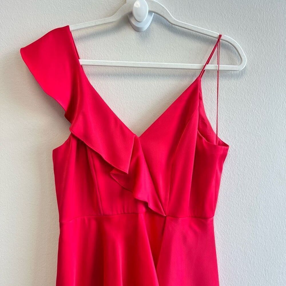Aidan Mattox 10 Red Dress - Picture 3 of 13